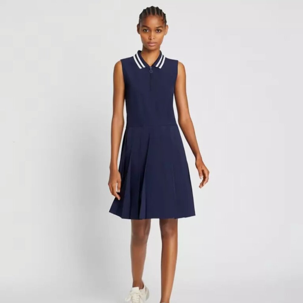 Tory Sport Performance Pleated Golf Dress